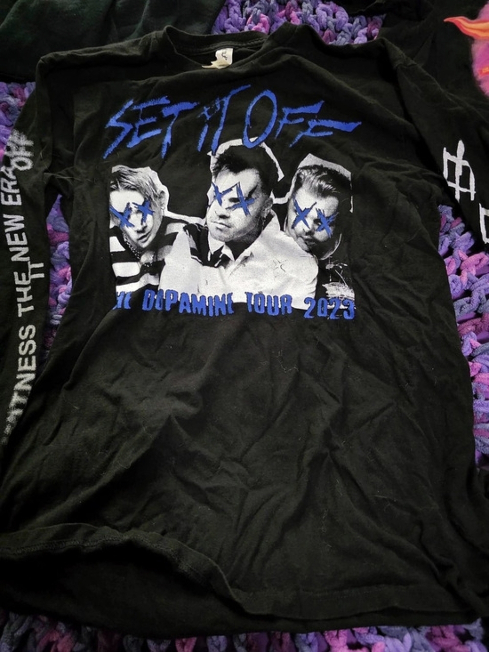 Set It Off Dopamine Long Sleeve Tour 2023 Size Medium